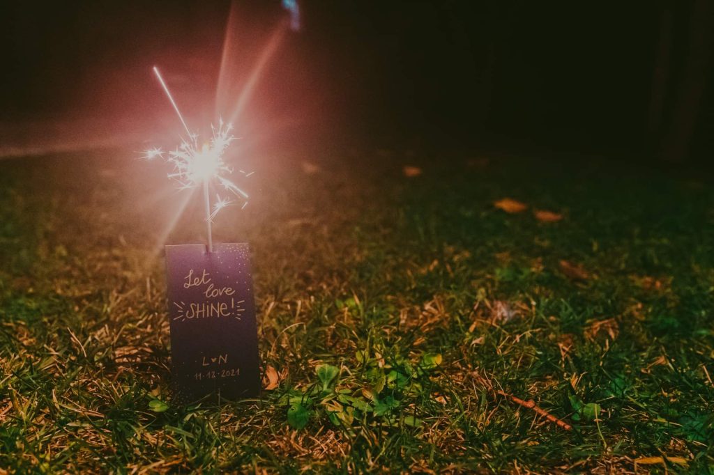 Bomboniera luminosa matrimonio a natale