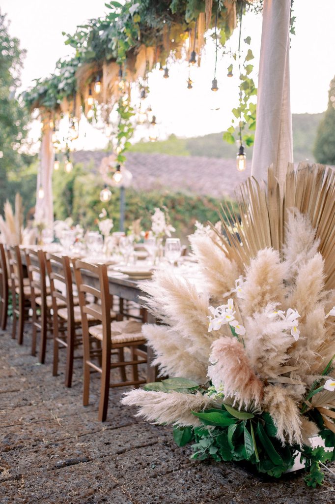 decorazioni matrimonio chianti